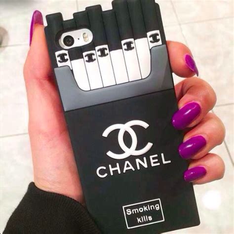 chanel iphone case|iphone case chanel smoking kills.